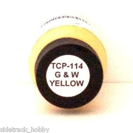 TRU-COLOR Tru-Color TCP114 Genesee & Wyoming Paint Bottle; Yellow TCP114